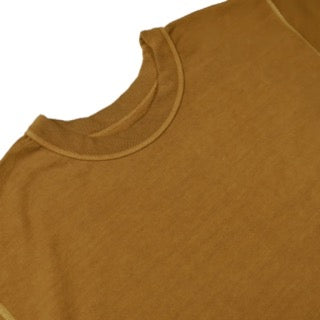 Full Count Flat Seam T-Shirt [5222-25) - Saffron
