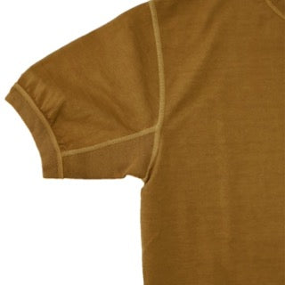 Full Count Flat Seam T-Shirt [5222-25) - Saffron
