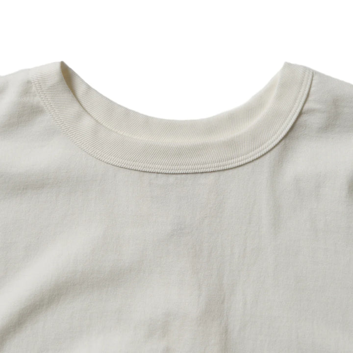 Full Count Flat Seam Long Sleeve Shirt [5222L-20A] - White