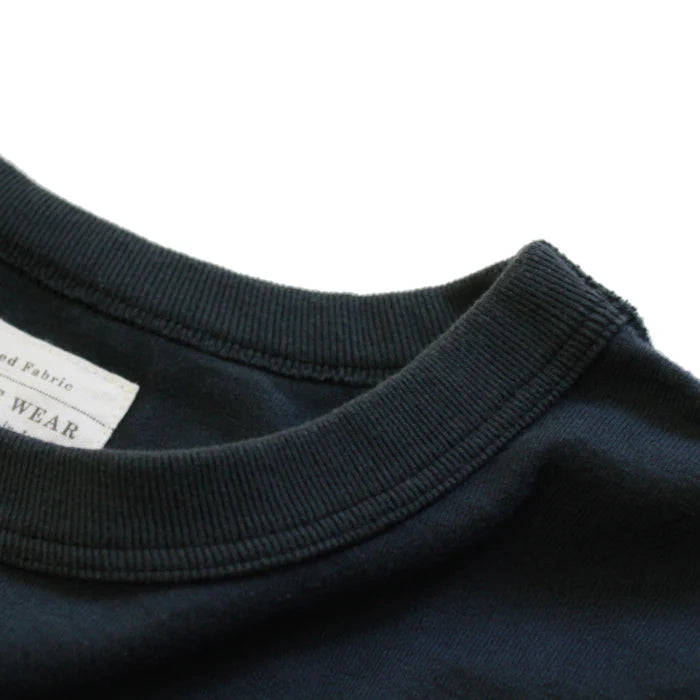 Full Count Flat Seam Long Sleeve Shirt [5222L-20A] - Ink Black