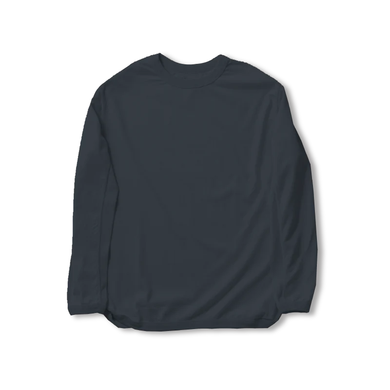 FULLCOUNT - Flat Seam Long Sleeve Shirt Ink Black [5222L-20A]