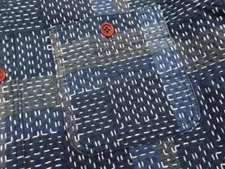 Studio D'Artisan - Noragi Sashiko Long-Sleeve Work Shirt [5651]