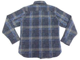 Studio D'Artisan - Noragi Sashiko Long-Sleeve Work Shirt [5651]