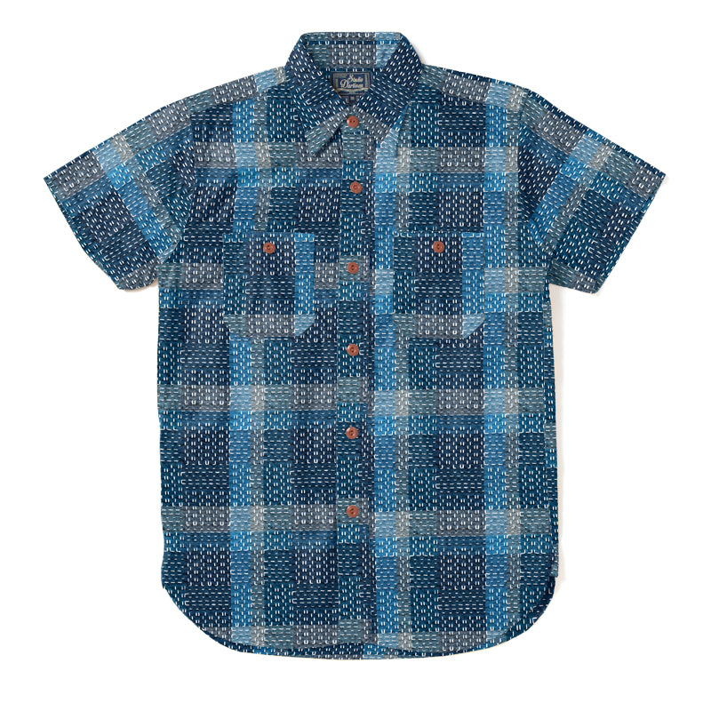 Studio D'Artisan - 5657 Noragi Sashiko S/S Shirt