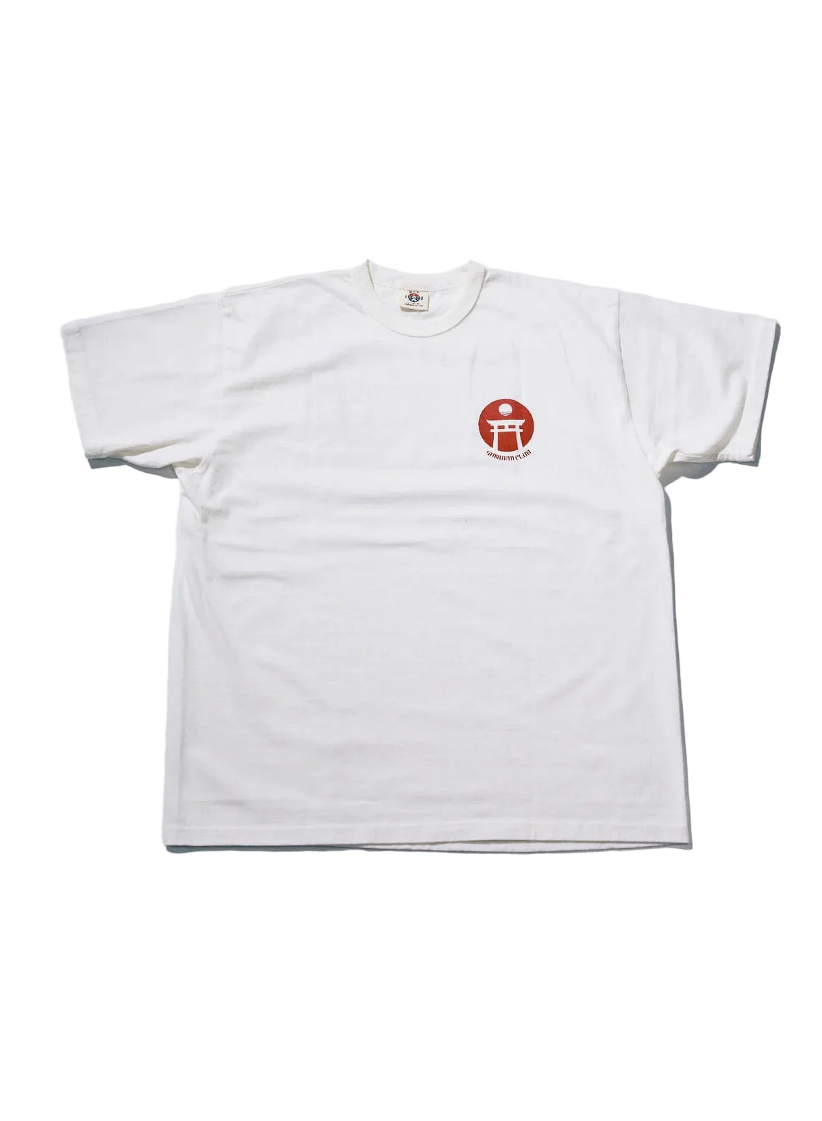 Samurai - Heavy Weight "Night Owl" Printed T-shirt White [SCT26-101]