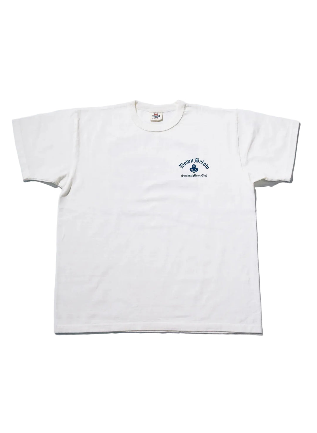 Samurai - Heavy Weight "Down Below" Printed T-shirt White [SMT26-101]