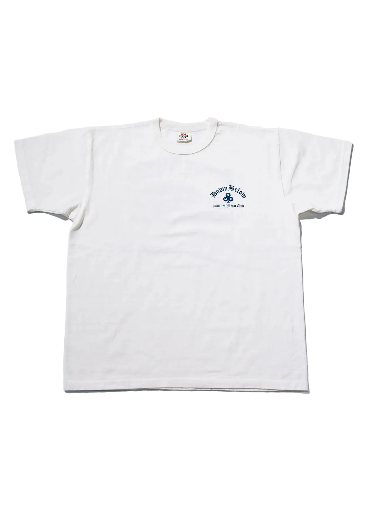 Samurai - Heavy Weight "Down Below" Printed T-shirt White [SMT26-101]