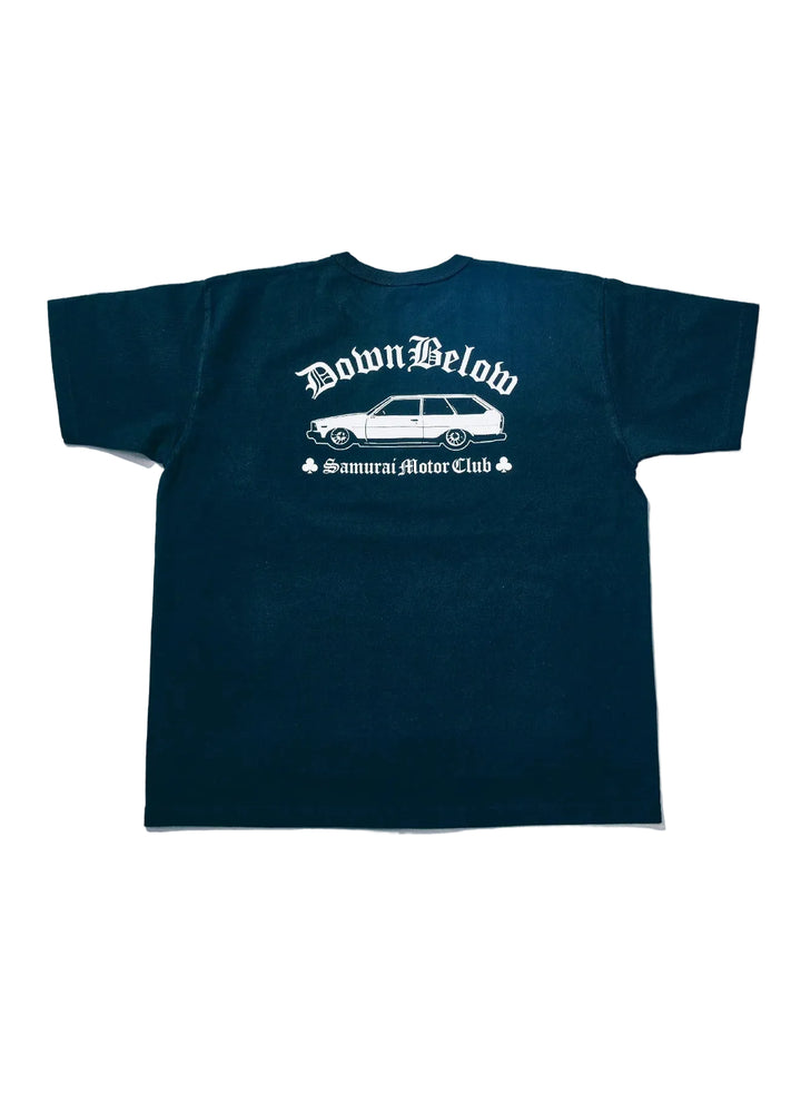 Samurai - Heavy Weight “Down Below” Printed T-Shirt Black [SMT26-101]