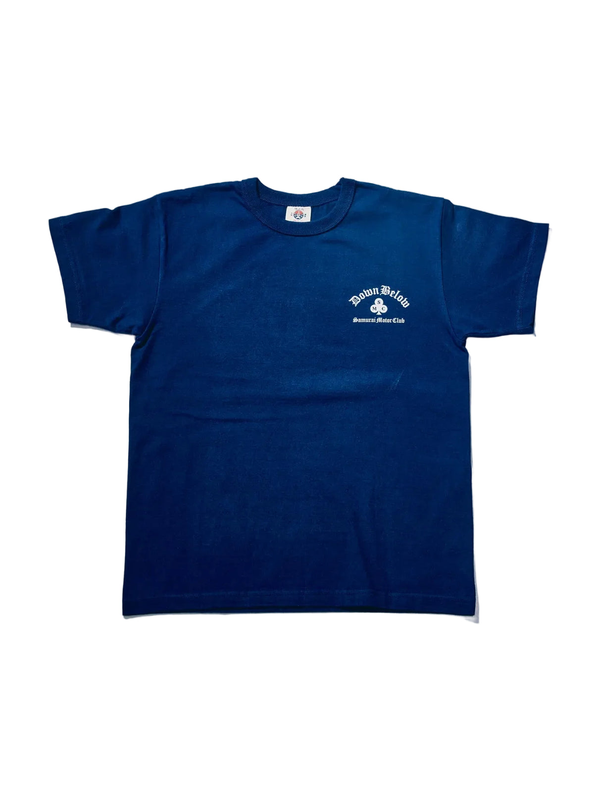 Samurai - Heavy Weight "Down Below" Printed T-shirt Navy [SMT26-101]