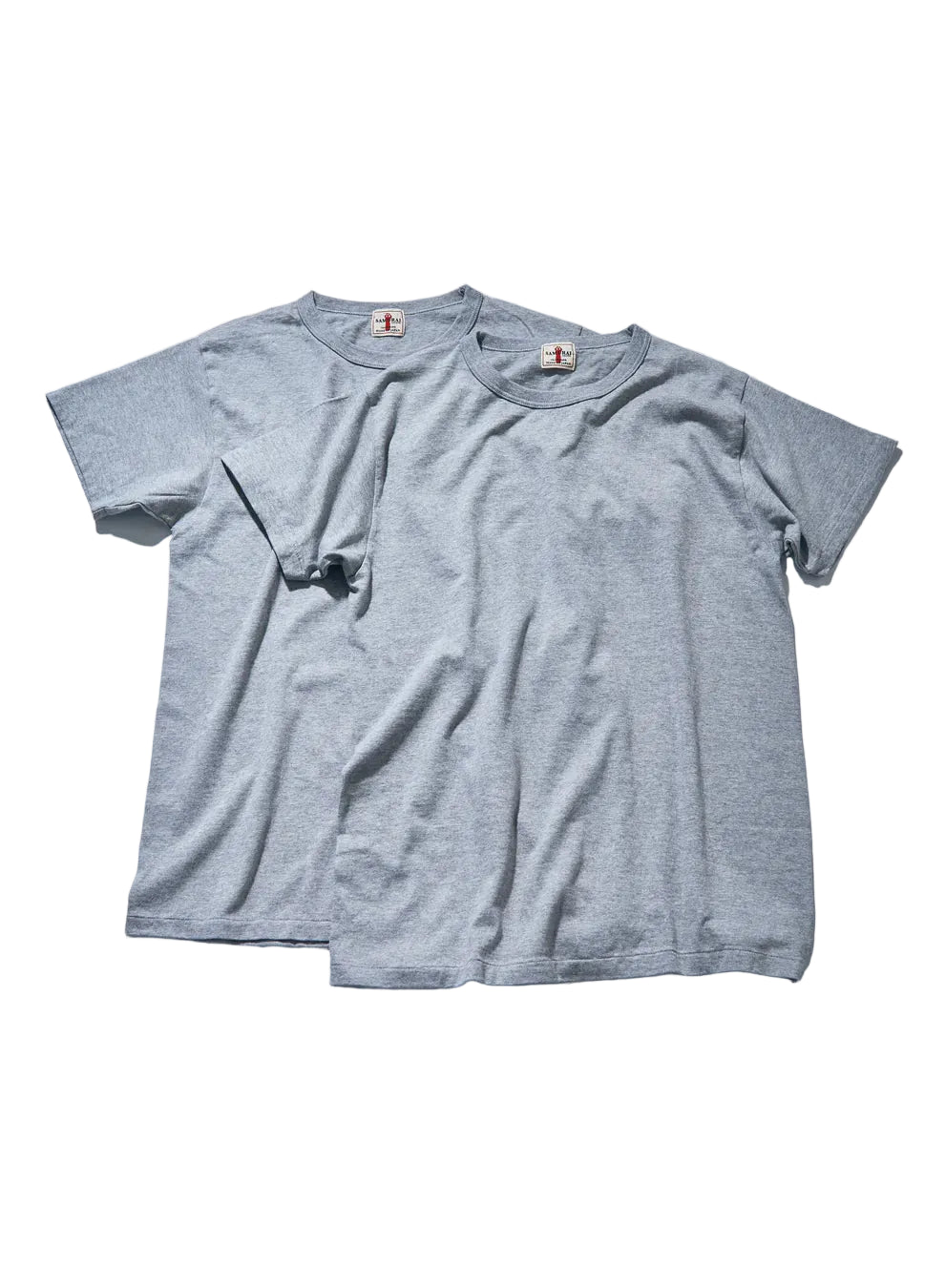 Samurai - Medium Weight 2-Pack T-Shirts Grey [SJ2PST-CREW]