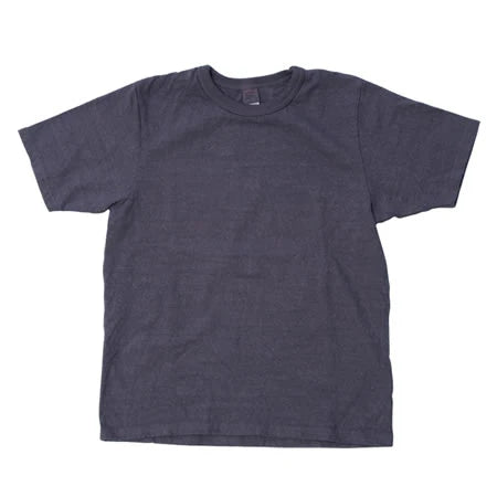 UES MFG.CO. - No. 8 Slub Nep Short Sleeve T-shirt Purple Navy [652321] ON PREORDER*