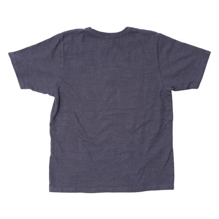 UES MFG.CO. - No. 8 Slub Nep Short Sleeve T-shirt Purple Navy [652321] ON PREORDER*