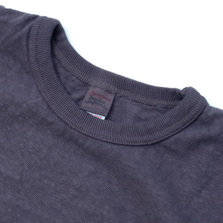 UES MFG.CO. - No. 8 Slub Nep Short Sleeve T-shirt Purple Navy [652321] ON PREORDER*