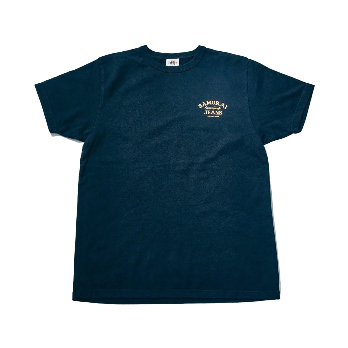 Samurai Jeans SJST26-105 Go Fly A Kite loopwheel tee, black, front view