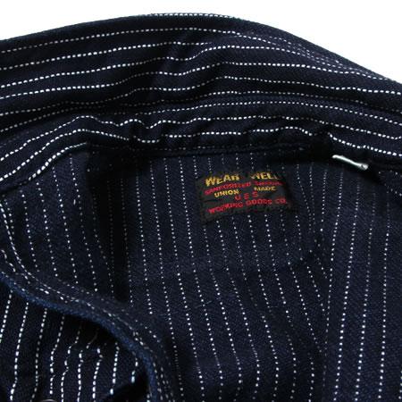 UES Indigo Stripe Flannel Shirt - Indigo [501656] ON PREORDER*