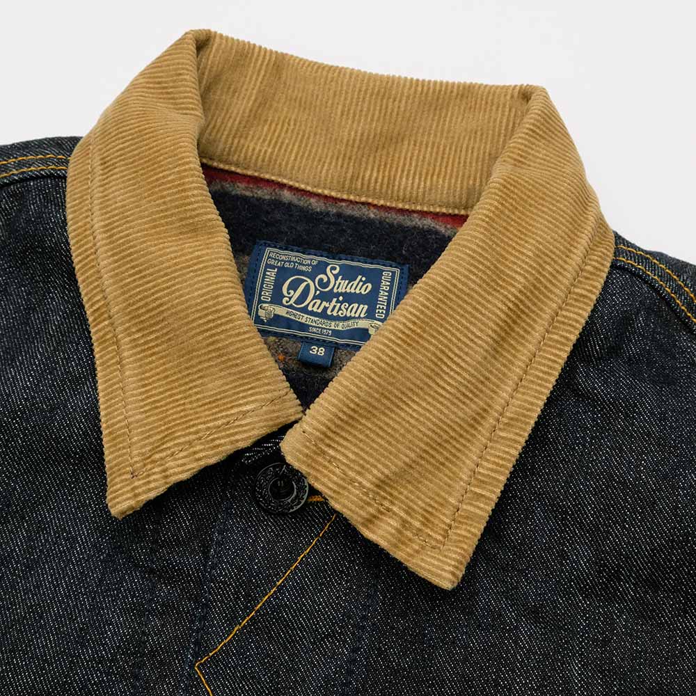 Studio D'Artisan - Denim Blanket Jacket [D4187] ON PREORDER*