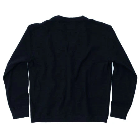 UES Single Rib Cardigan - Black [772301] ON PREORDER*