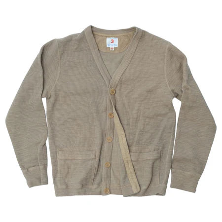 UES Single Rib Cardigan - Beige [772301] ON PREORDER*