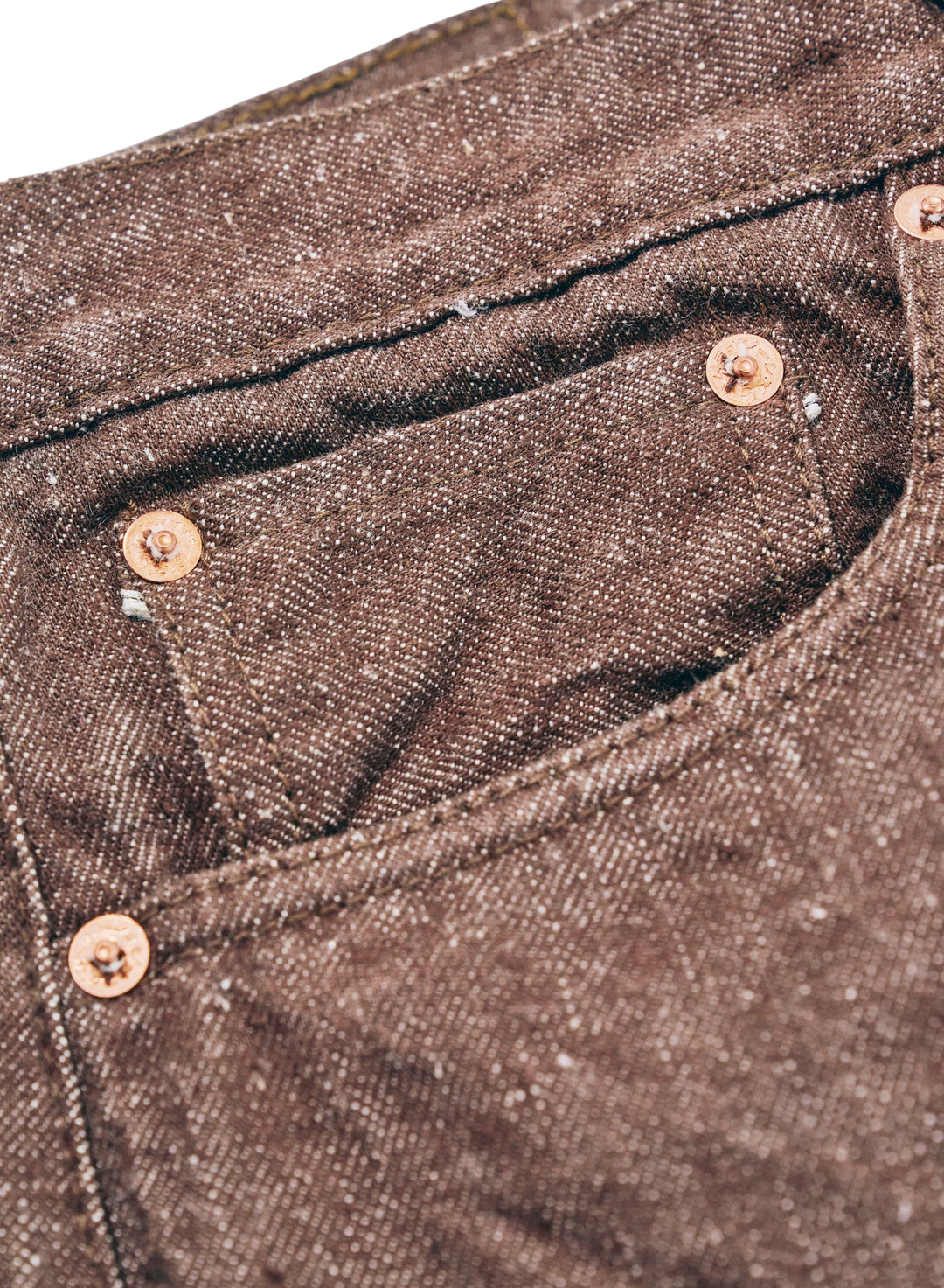 Samurai Jeans - 15oz Kanoko Brown Selvedge Jeans [S0150BRX] ON PREORDER*