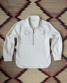 Wythe Half-Zip Sweatshirt - Natural