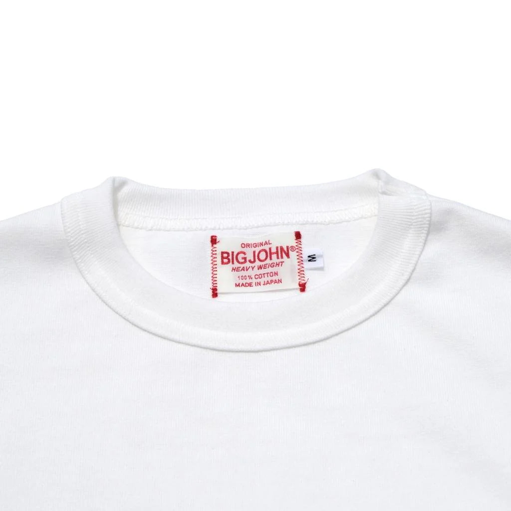 Big John - Magnum Weighted Tee - White [MHTS01M-69R]