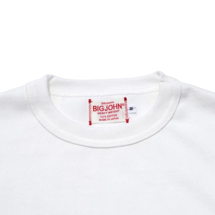 Big John - Magnum Weighted Tee - White [MHTS01M-69R]