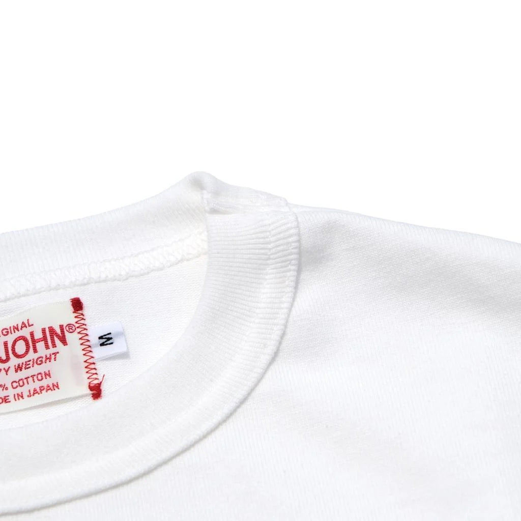 Big John - Magnum Weighted Tee - White [MHTS01M-69R]