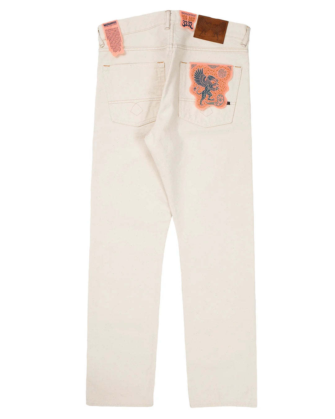 Indigofera - Buck Tapered Jeans Ecru