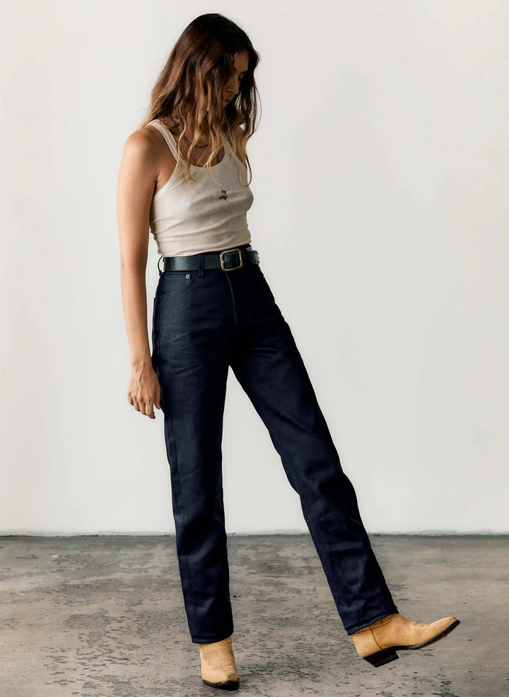 Imogene + Willie - Women's Catherine Indigo Rigid Denim Selvedge Jeans