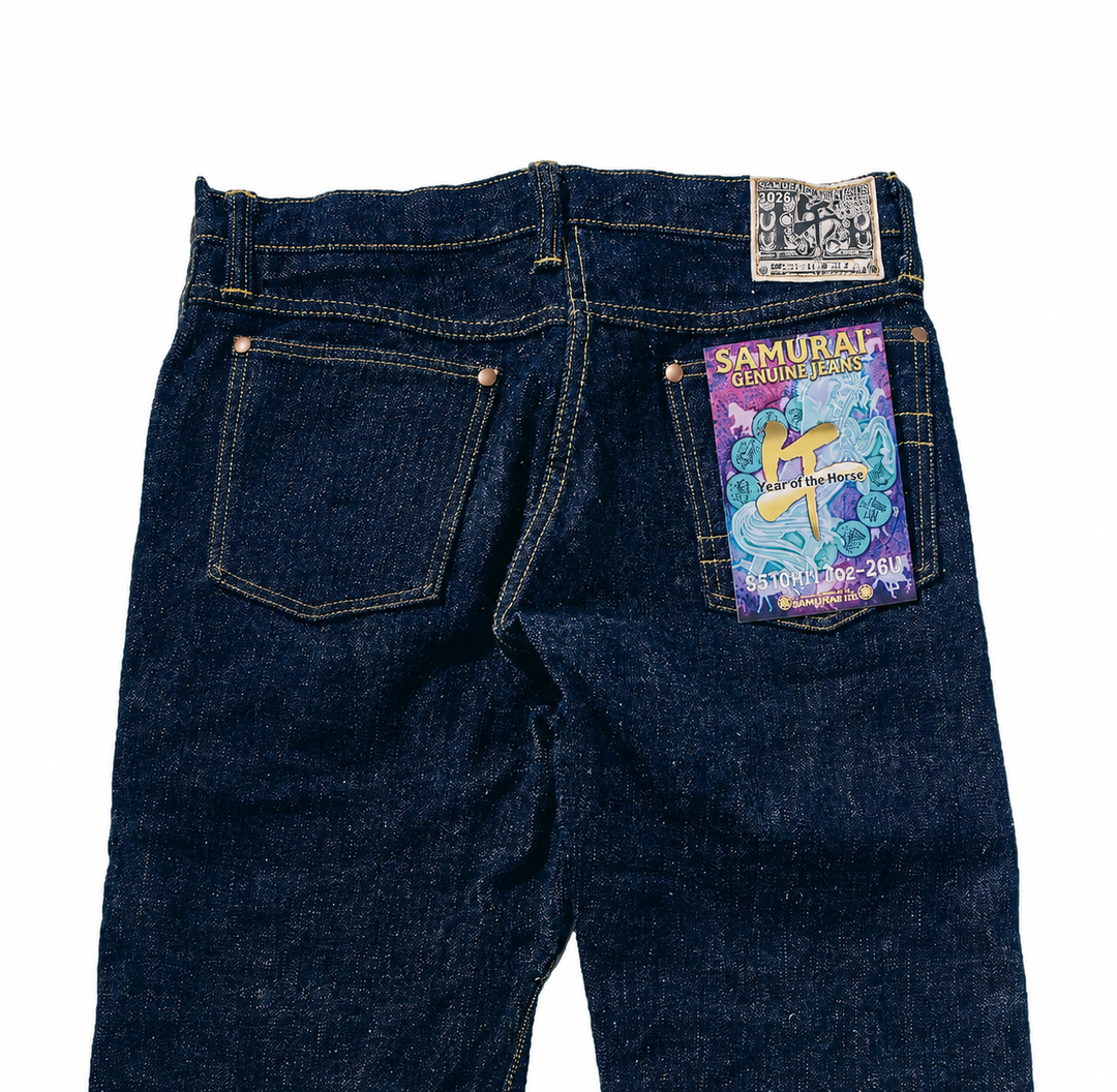 Samurai - "Year of the Horse" Slim Straight Selvedge Jeans [S210XJ17oz-26U]