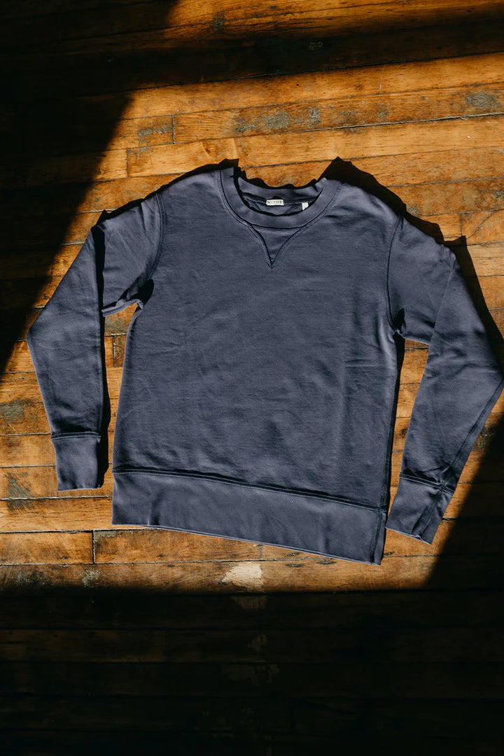 Wythe Crewneck Sweatshirt - Faded Navy