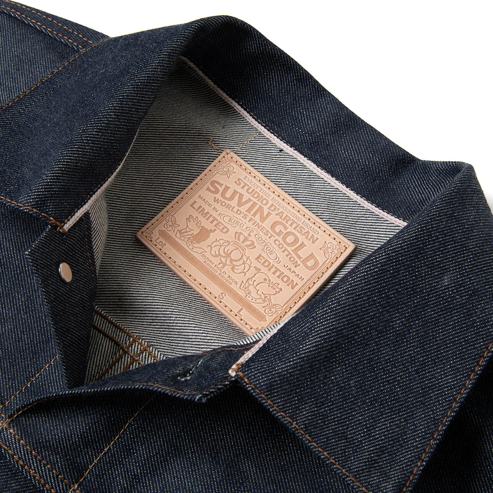 Studio D'Artisan - Suvin Gold Type I Denim Jacket [D4646]