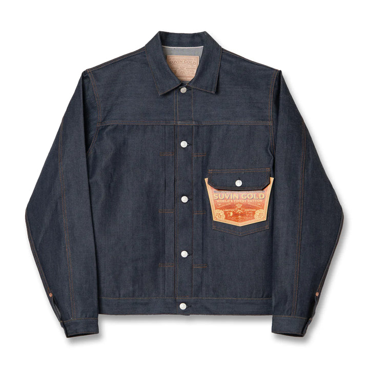 Studio D'Artisan - Suvin Gold Type I Denim Jacket [D4646]