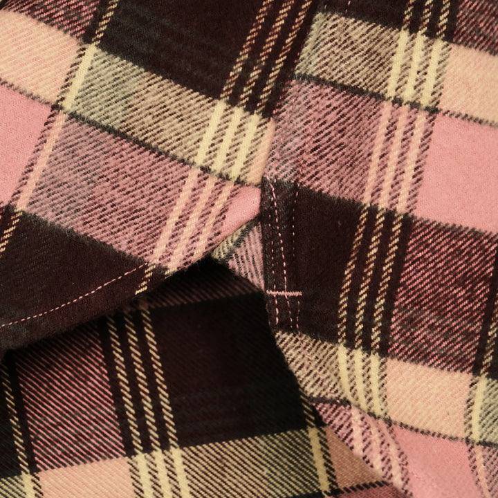 Studio D'Artisan - No.8 Heavyweight Check Flannel Shirt Red [5735] ON PREORDER*