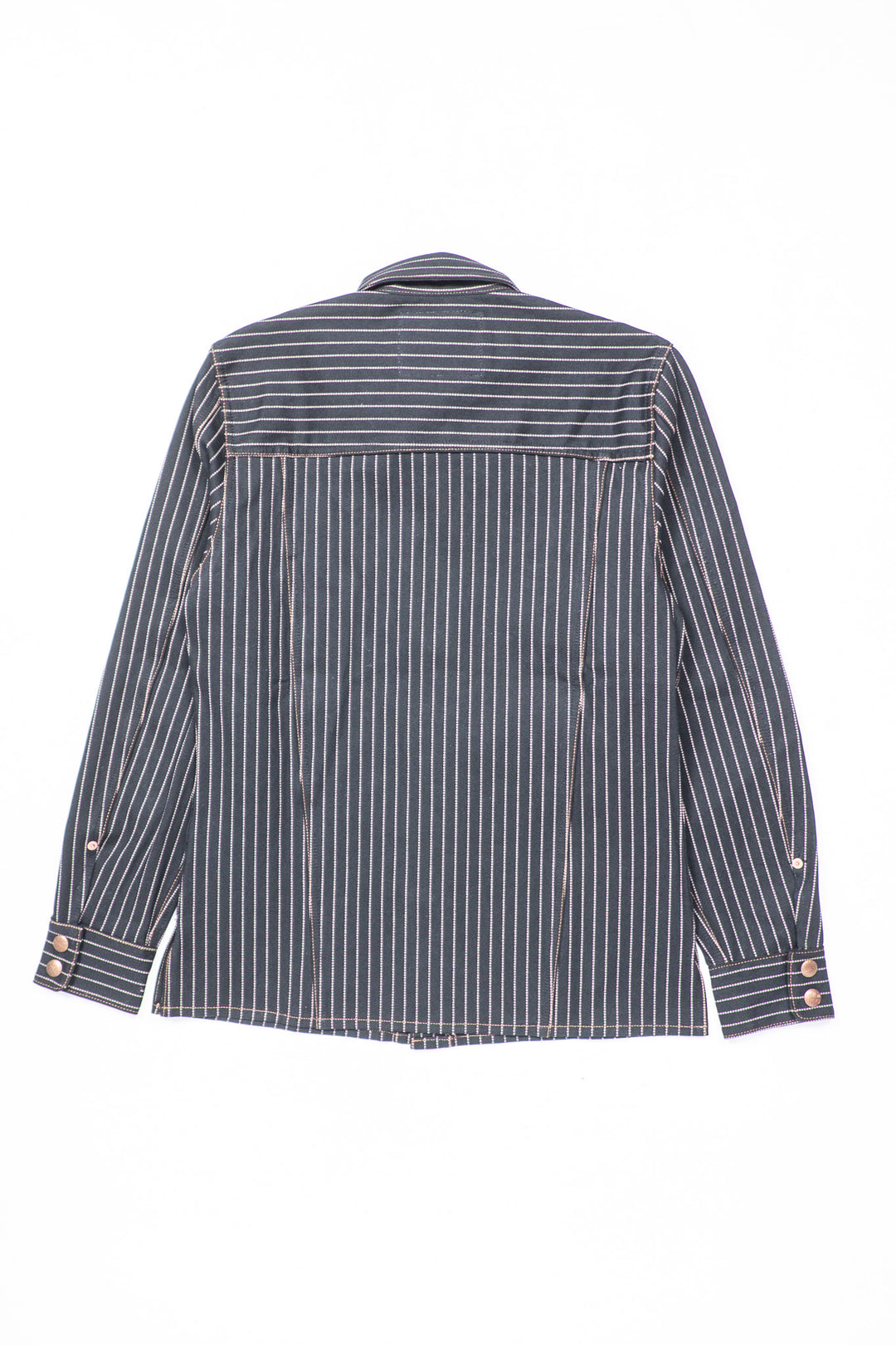 Indigofera Copeland Shirt - Black Wabash Selvedge