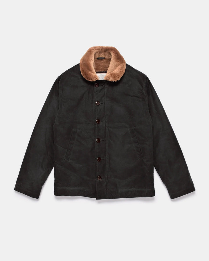 Dehen N-1 Deck Jacket - Black Kodiak