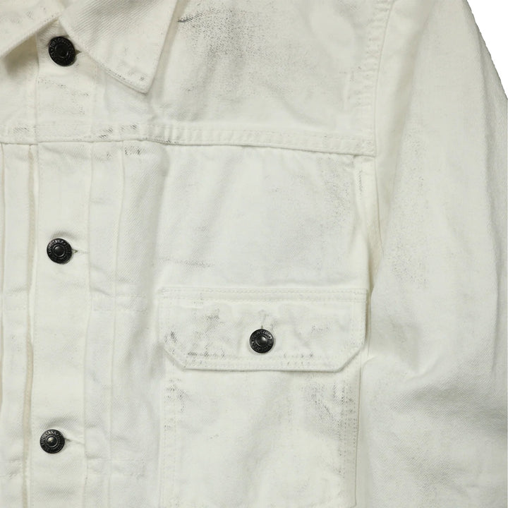 Full Count - Dirty White Denim Jacket [2107WH] ON PREORDER*