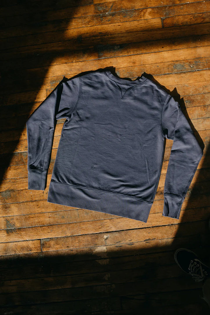 Wythe Crewneck Sweatshirt - Faded Navy