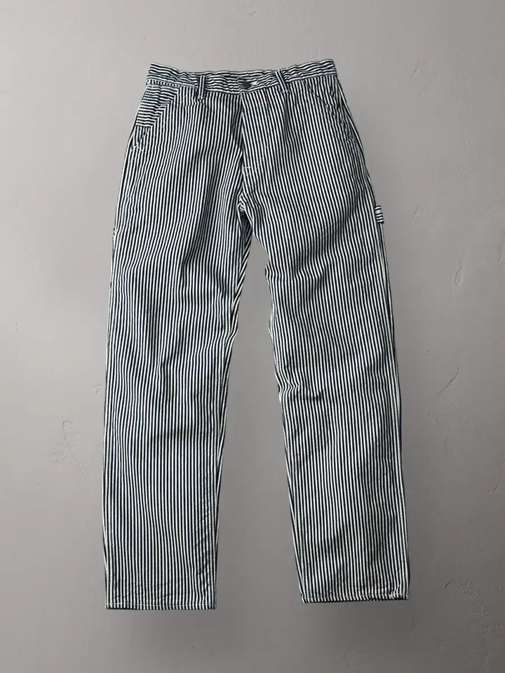 The Flat Head Hickory Painter Pants [FN-DP-801]