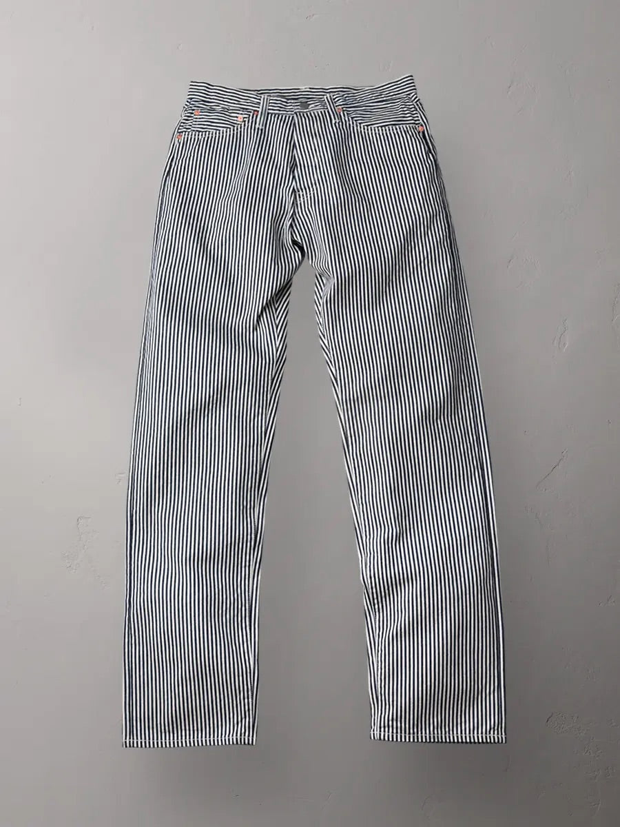 The Flat Head - Hickory Painter Pants [FN-DP-801]