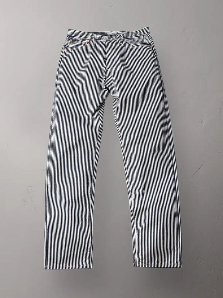 The Flat Head - Hickory Painter Pants [FN-DP-801]