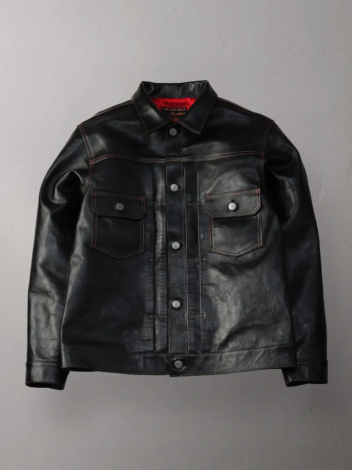 The Flat Head Horsehide 50's Jacket [FN-LJ-HJ002]