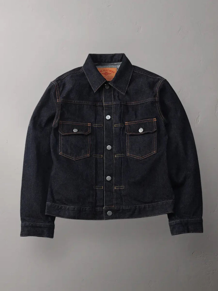 The Flat Head 50's Denim Jacket [FN-OJ-D002]