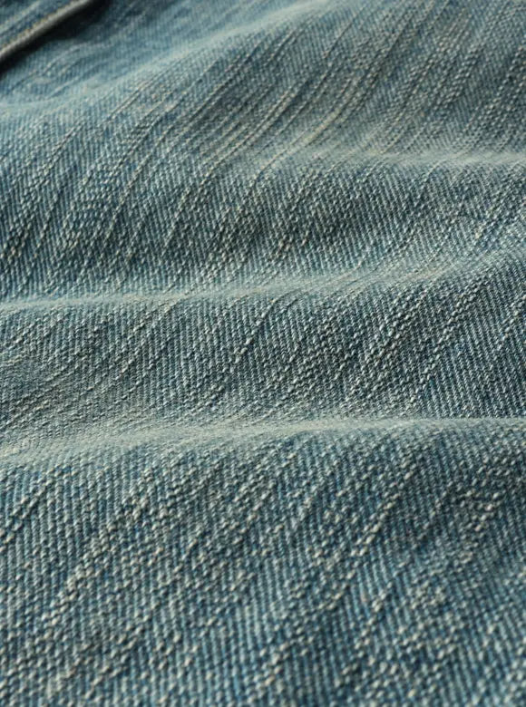 The Flat Head - Left-hand Twill "Real Aging" 1940s Jacket [FN-OJ-D101C] ON PREORDER*