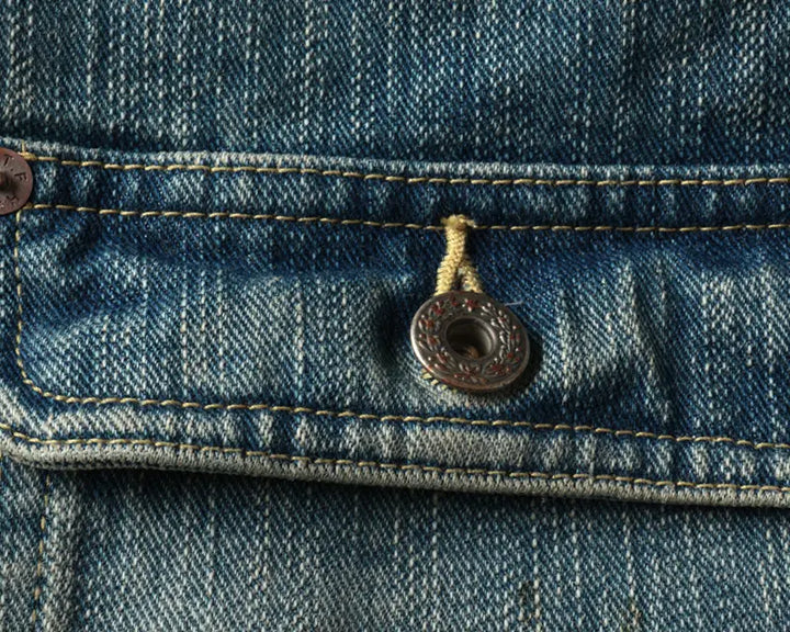 The Flat Head - Left-hand Twill "Real Aging" 1940s Jacket [FN-OJ-D101C] ON PREORDER*