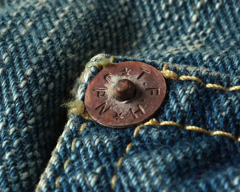 The Flat Head - Left-hand Twill "Real Aging" 1940s Jacket [FN-OJ-D101C] ON PREORDER*