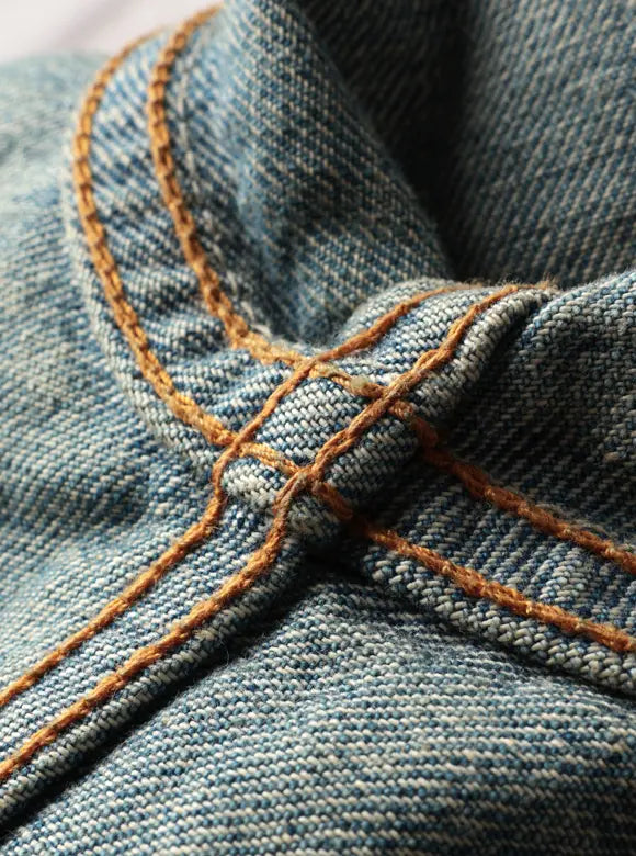 The Flat Head - Left-hand Twill "Real Aging" 1940s Jacket [FN-OJ-D101C] ON PREORDER*
