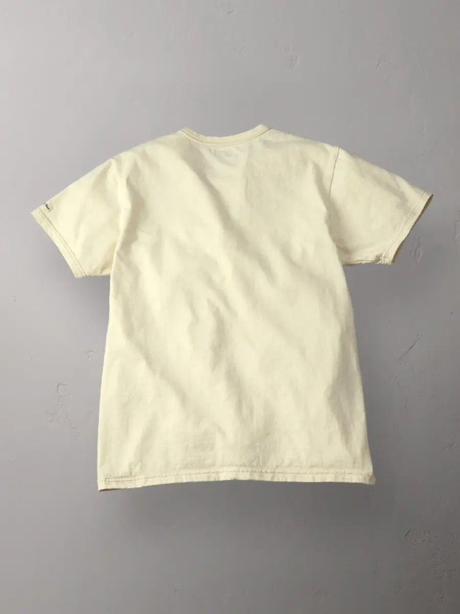 The Flat Head Plain Tee - Ivory [FN-THC-001]