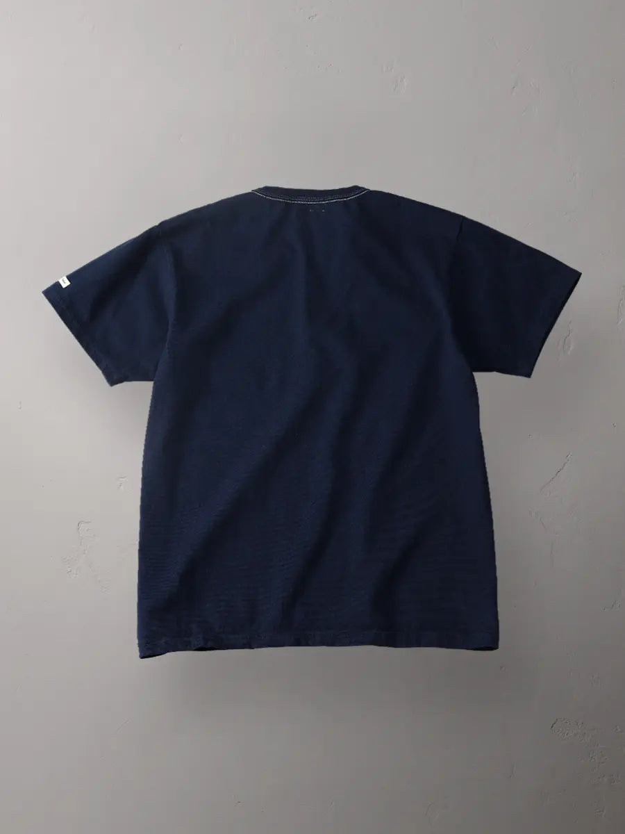 The Flat Head Plain Tee - Navy [FN-THC-001]