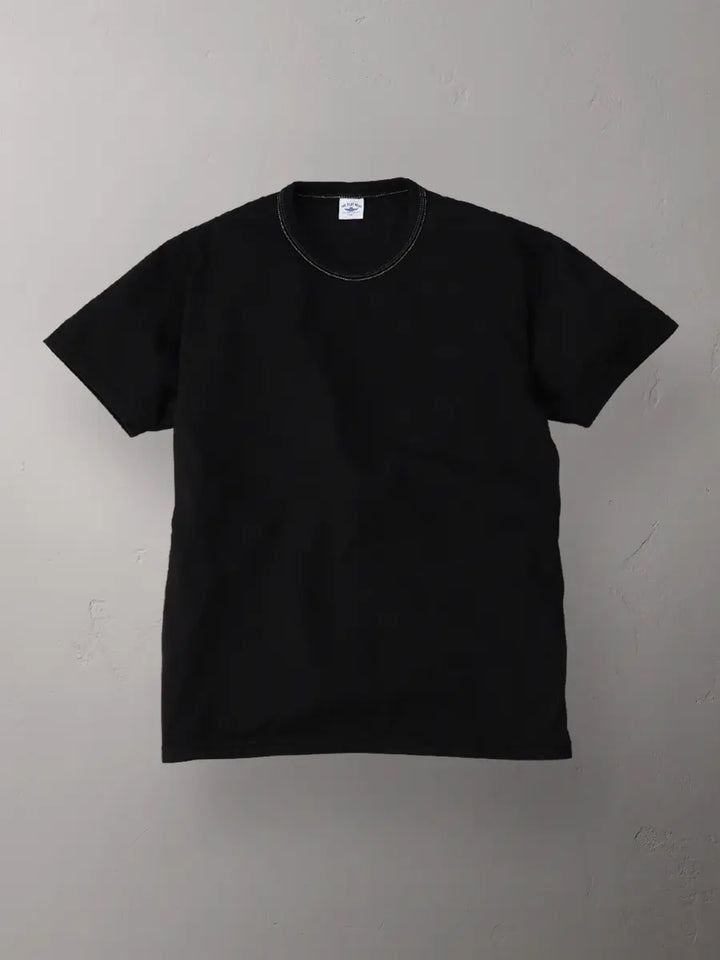 The Flat Head - "Tiger" Embroidered Tee - Black [FN-THC-066SP]